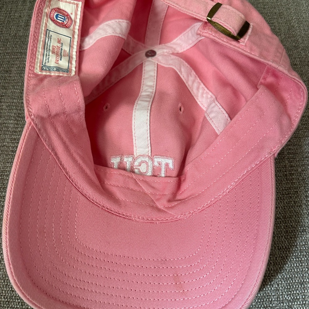 Pink TCU Baseball Cap - Picture 2 of 3